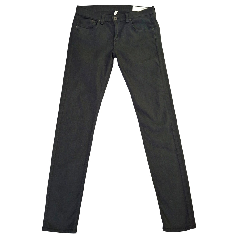 Rag & Bone The Dre Slim Boyfriend Aged Dark Olive‎ Skinny Jeans Green Size 27*
